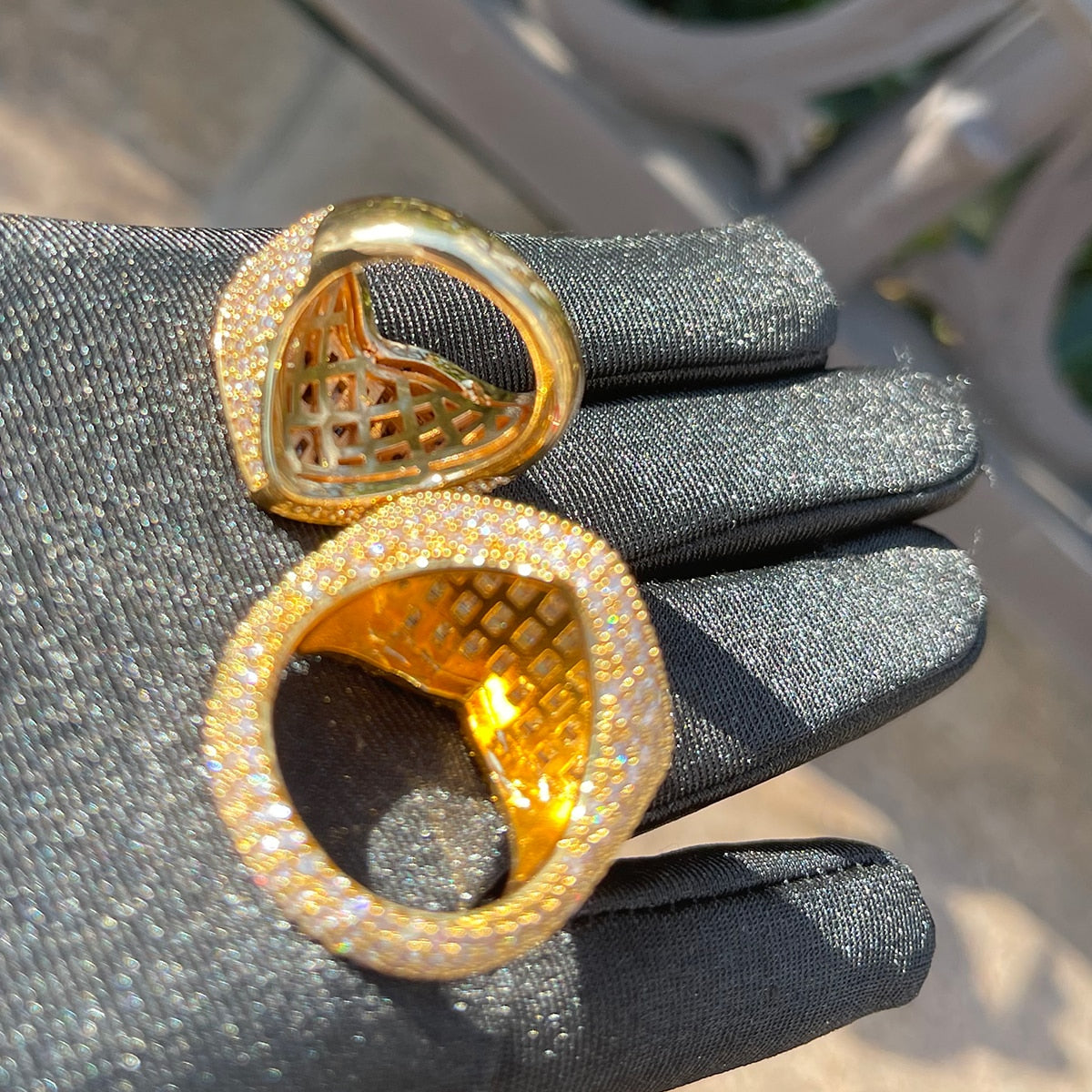 Heart Baguette Premium 24K Ring
