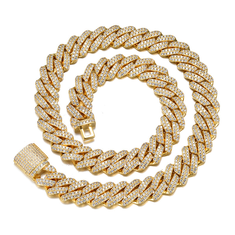 PREMIUM 12mm Cuban Chain - 24K Gold