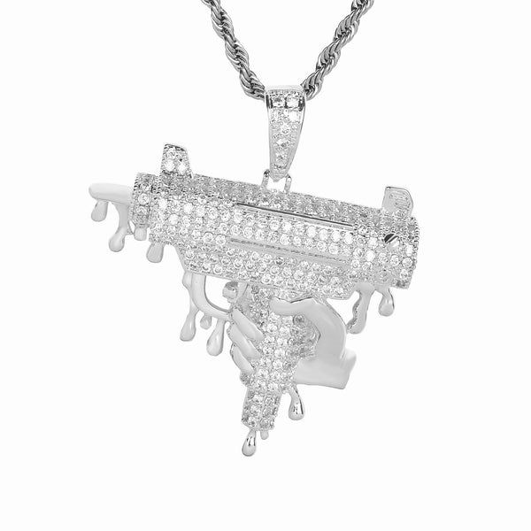 Colgante UZI 18K Iced Out