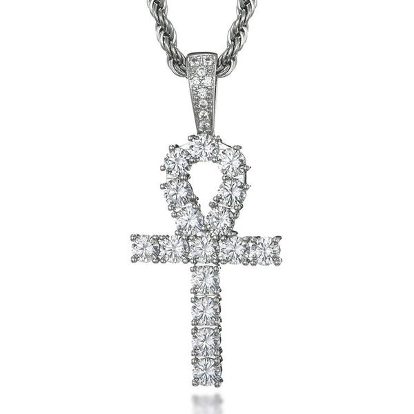 Cruz Ankh 22K Iced Out