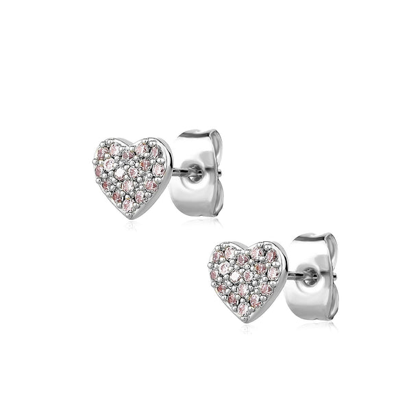 Pendientes Corazón 14K Premium