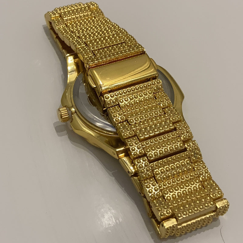 Reloj "Iced Out"- Oro