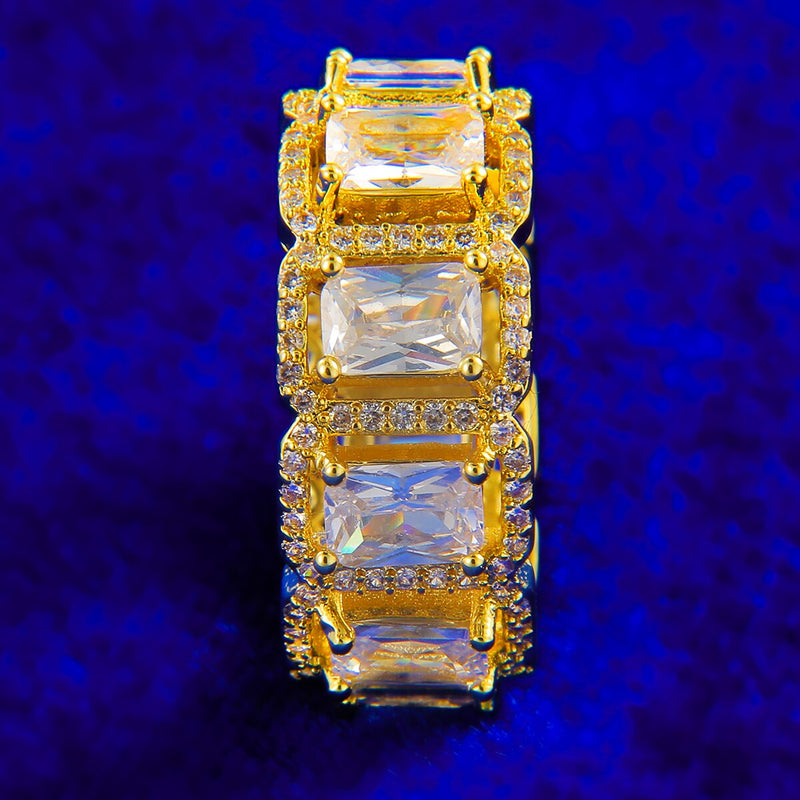 Anillo Diamonds in Row 24K