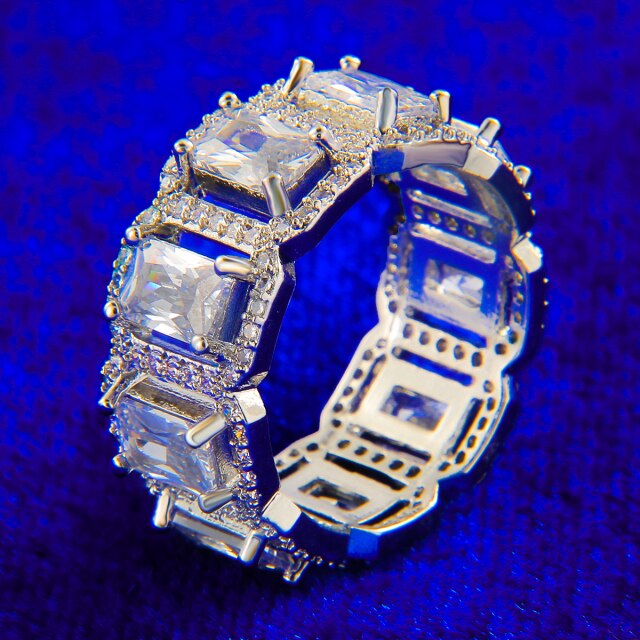 Anillo Diamonds in Row 24K